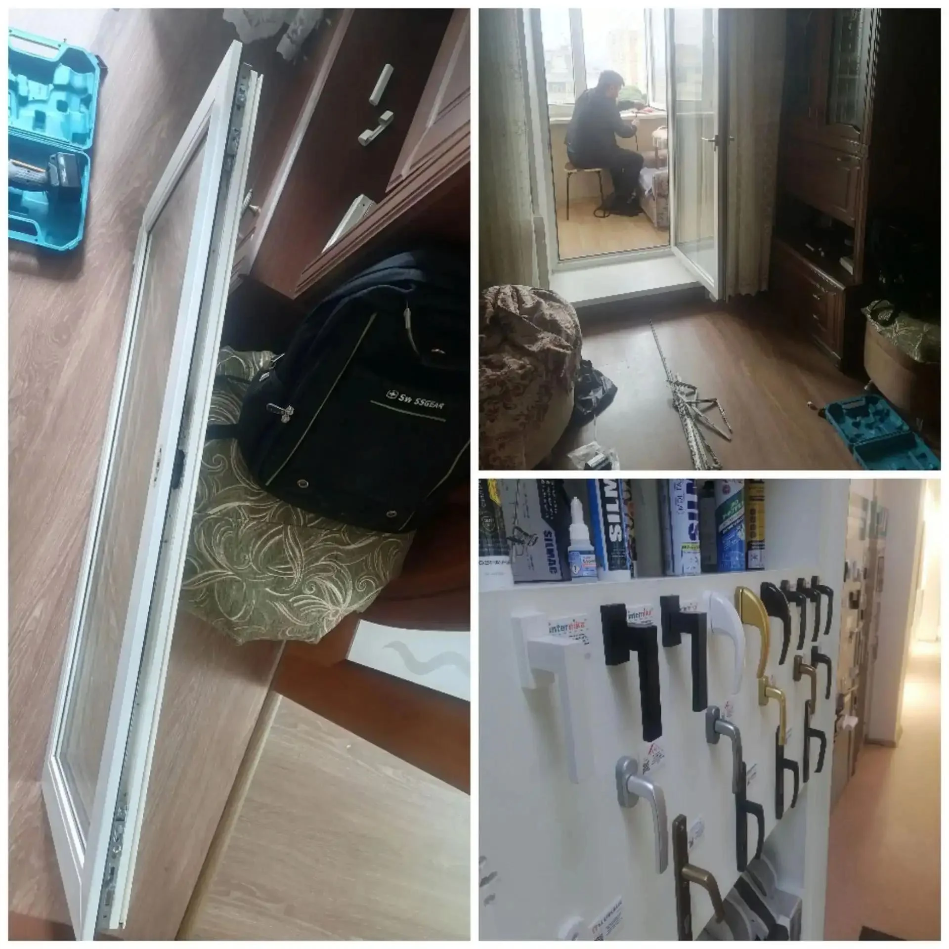Створка заедает, ручка не работает